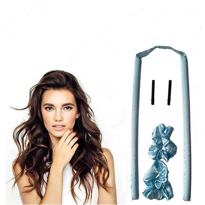 Heatless Curling Rod Headband Set, Blue