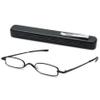 Lanomi Mini Narrow Reading Glasses for Men and Women, Black, +1.75 view 1