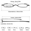 Lanomi Mini Narrow Reading Glasses for Men and Women, Black, +1.75 view 2