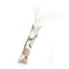 CanadianCat Company | Cat Toy Roll with Leather Strips | Circles | 5g Catnip - Sustainable and Handmade view 1
