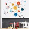 Cartoon Solar System Planet Wall Stickers for Kids' Rooms view 3