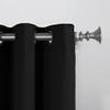 GNC ELEGANCE Blackout Curtains with Grommets, 2-Pack, Black view 4