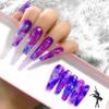 600 Long Coffin Nail Tips, FITDON Full-Cover Ballerina Clear Acrylic False Nails view 4