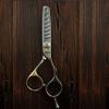6-Inch Professional Hair Thinning Scissors with Texturizing Teeth view 3