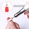 Ceramic Nail Drill Bit, Corn Head, Fine Grit F (Red Box) view 2