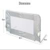 Safetots Gray Bed Rail, 90 x 40 cm, for Toddlers view 3