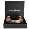 Holistic Magnets Viking Copper Magnetic Bracelet for Men, L (Wrist 19.5–22 cm) view 1