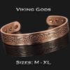 Holistic Magnets Viking Copper Magnetic Bracelet for Men, L (Wrist 19.5–22 cm) view 3