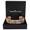 Holistic Magnets Pure Copper Magnetic Bracelet for Men, Lucky Horseshoe, 19.5–22.5 cm Wrist view 1