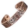 Holistic Magnets Pure Copper Magnetic Bracelet for Men, Lucky Horseshoe, 19.5–22.5 cm Wrist view 2