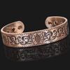 Holistic Magnets Pure Copper Magnetic Bracelet for Men, Lucky Horseshoe, 19.5–22.5 cm Wrist view 3