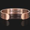 Holistic Magnets Pure Copper Magnetic Bracelet for Men, Lucky Horseshoe, 19.5–22.5 cm Wrist view 4