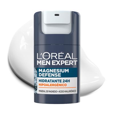 Men Expert Magnesium Defense 24H Hydrating Moisturizer, 50 ml