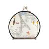 Vnurnrn Romantic Tower Compact Makeup Mirror for Handbags, Foldable Travel Pocket Mirror view 1