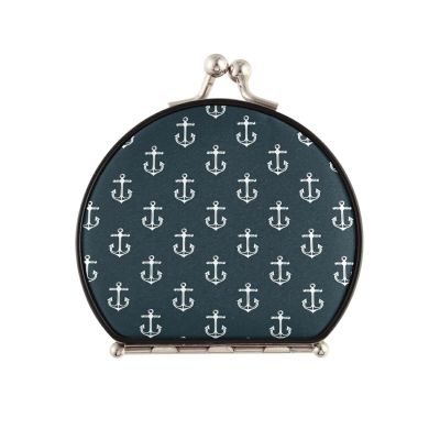 Vnurnrn Angle Fishing Hook Makeup Mirror for Handbags, Foldable Compact Pocket Mirror for Travel