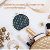 Vnurnrn Angle Fishing Hook Makeup Mirror for Handbags, Foldable Compact Pocket Mirror for Travel view 4