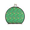 Vnurnrn Se Kugeln Grn Makeup Small Mirror for Handbags, Foldable Compact Travel Mirror view 1