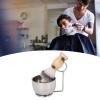 Shaving Brush Set with Portable Stainless Steel Stand, Sturdy and Durable, for Barbershops and Home Facial Care view 2