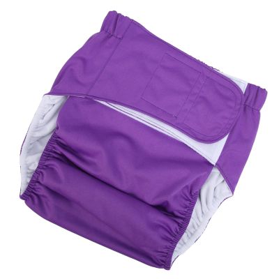 Adult Diaper, Waterproof, Reusable, Comfortable for Hospital Use, Elderly, Home Care for Men with Disabilities (Large Size)