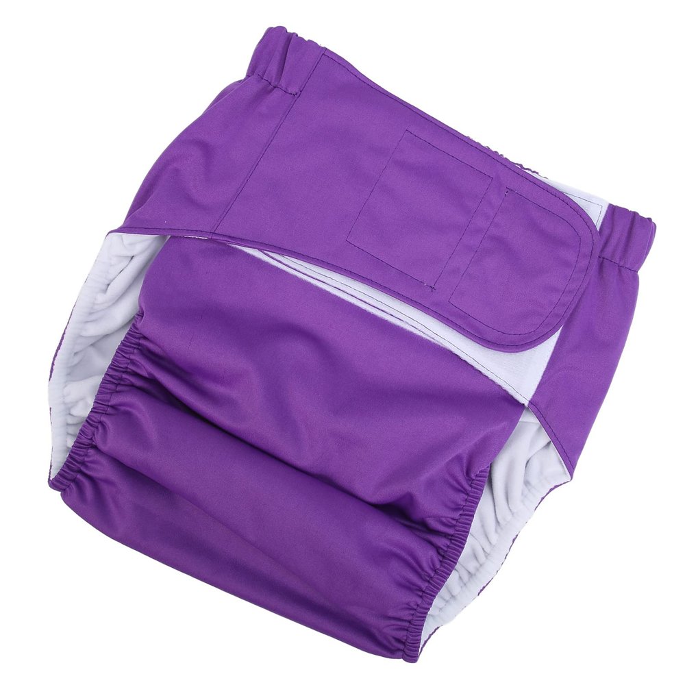 Adult Diaper, Waterproof, Reusable, Comfortable for Hospital Use, Elderly, Home Care for Men with Disabilities (Large Size)
