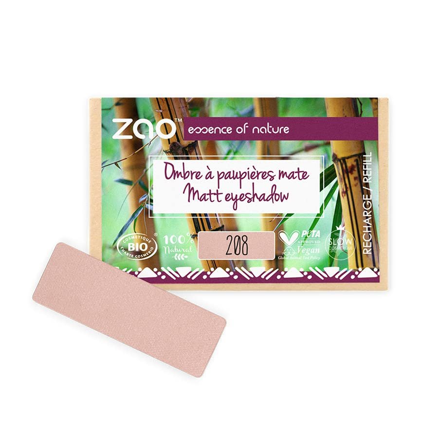 ZAO Rectangle Eyeshadow Refill 208 Nude Woman