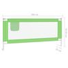 Tidyard Green Fabric Bed Rail for Children, 200 x 25 cm view 2