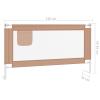 Tidyard Taupe Bed Rail for Children, 140 x 25 cm view 2
