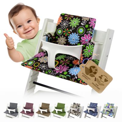 Replacement Cushion Cover Compatible with Stokke Tripp Trapp M2 (Brown Colorful BL)