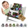 Replacement Cushion Cover Compatible with Stokke Tripp Trapp M2 (Brown Colorful BL) view 1