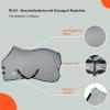 RL24 Basicline Fleece Cooler with Cross Surcingles - Light Gray - 85 cm view 2