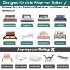 LARS360 3-Pack Adjustable Bed Rails for Children, 60 cm, Linen Gray view 4