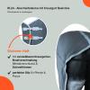 RL24 Basicline Cooler Blanket with Cross Straps, Dark Gray, 105 cm view 4