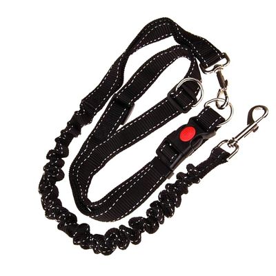 FOMIYES Hands-Free Dog Leash with Adjustable Waist Belt, 100 cm