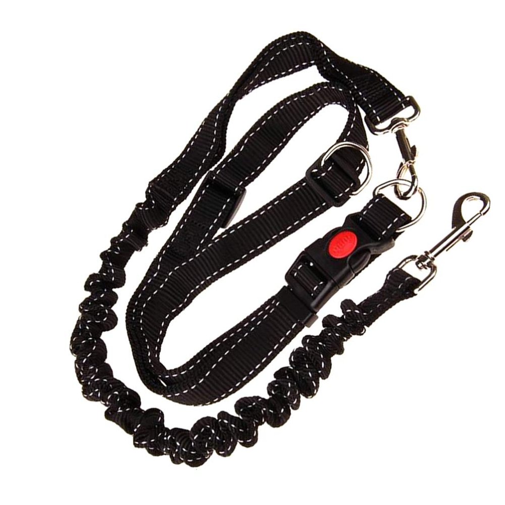 FOMIYES Hands-Free Dog Leash with Adjustable Waist Belt, 100 cm