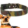 ZESLIV Canvas Camouflage Collar for Dogs and Cats, Adjustable view 1
