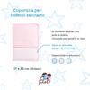 Filet Embroiderable Cover for Baby Health Record Booklet, Pink view 2
