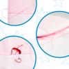 Filet Embroiderable Cover for Baby Health Record Booklet, Pink view 4
