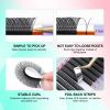 NAGARAKU 5-Pack YY Lashes 0.05 D 8–12 mm Black Fine Base Ready-Made Fans view 4