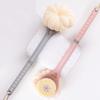 Double-Sided Body and Back Brush with Soft PBT Bristles, White view 4