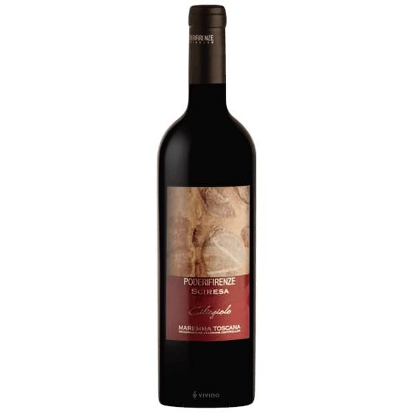 Sciresa Ciliegiolo Red Wine Maremma Toscana DOC Poderi Firenze (1 Bottle, 75 cl)