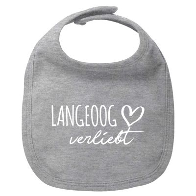 Huuraa Langeoog In Love Baby Bib Gift