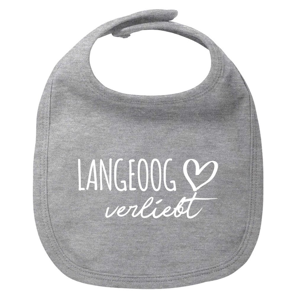 Huuraa Langeoog In Love Baby Bib Gift