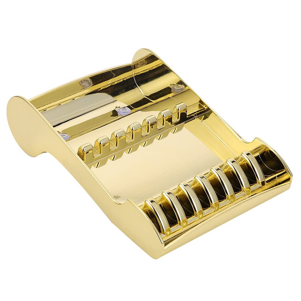 Gold Hair Scissors Holder and Salon Desk Organizer