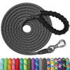 X XBEN 30 m Long Line for Dogs, 8 mm Heavy-Duty Training Leash with Padded Handle view 1