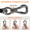 X XBEN 30 m Long Line for Dogs, 8 mm Heavy-Duty Training Leash with Padded Handle view 2