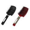 YUNHOME Detangling Hair Comb with Nylon Bristles and Scalp Massage, Red view 2