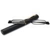 KOOSUFA Mini Narrow Metal Reading Glasses +1.75 for Men and Women, Black view 1