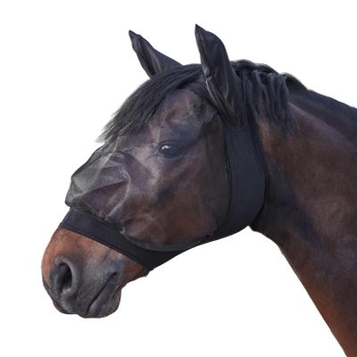 Waldhausen Skinny Fly Mask, Black, Shetty
