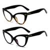 MMOWW 2-Pack Women's Cat-Eye Reading Glasses, Comfortable and Stylish, Large (Black + Tortoiseshell, +1.25) view 2
