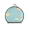 Vnurnrn Cute Funny Rainbow Pattern Makeup Compact Mirror for Handbags, Folding Travel Pocket Mirror view 1